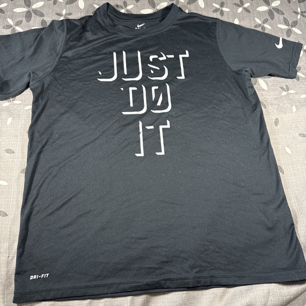Nike Dri Fit T Shirt Mens XL Just Do It Nike Logo Classic Tee